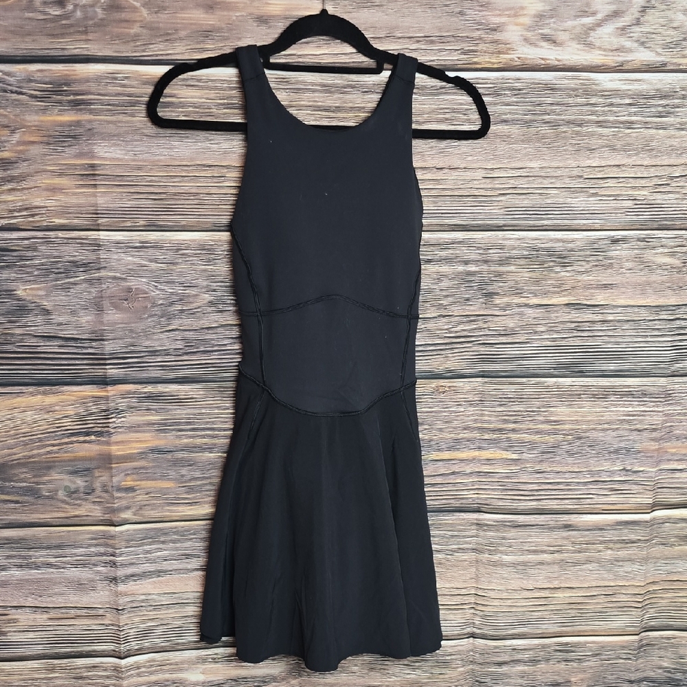 lululemon athletica Black Mini Dress